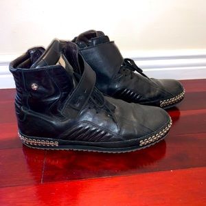 Cesare Paciotti Men’s Leather Sneakers